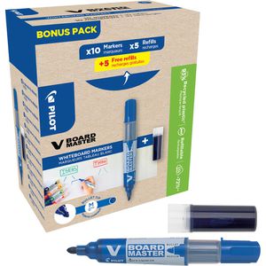 Produktbild für Whiteboardmarker Pilot V-Board Master Bonuspack