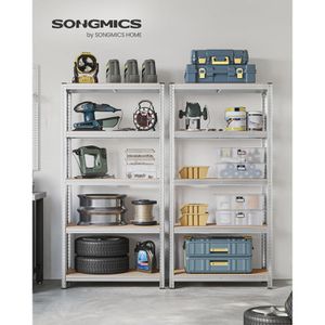 Produktbild für Schwerlastregal Songmics 5 Holzböden