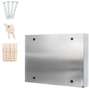 Produktbild für Briefkasten Rottner T05374, Imola, silber, aus Edelstahl