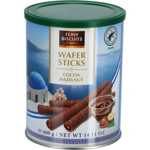 Feiny-Biscuits Waffeln Wafer Sticks Cocoa Hazelnut, 400g
