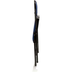 Produktbild für Klappstuhl hJh-OFFICE TUDELA, 803002, blau