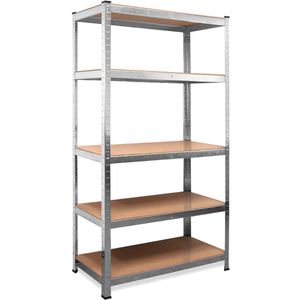 Schwerlastregal Monzana 106181, 5 Holzböden