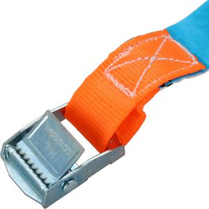 Produktbild für Spanngurt Feldtmann TECTOR, orange, mit Klemmschloss