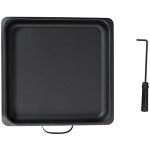 Produktbild für Terrassenofen Relaxdays schwarz, aus Stahl
