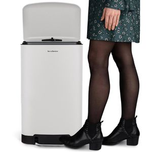 Produktbild für Mülleimer Les-Collectors N728, weiß