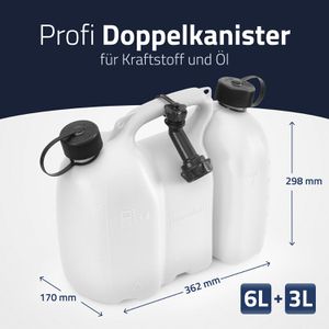 Produktbild für Kombikanister Hünersdorff 804900 Profi