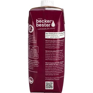 Produktbild für Saft Beckers Bester, schwarzer Johannisbeer-Nektar