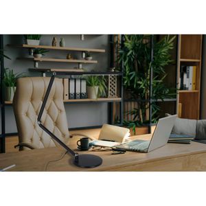 Produktbild für Schreibtischlampe Paulmann FlexBar, schwarz, LED, dimmbar