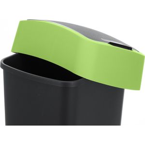 Produktbild für Mülleimer Curver Flip Bin 45L, grün