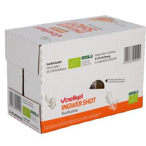 Produktbild für Vitamin-Shot Voelkel Ingwer &amp; Kurkuma, BIO