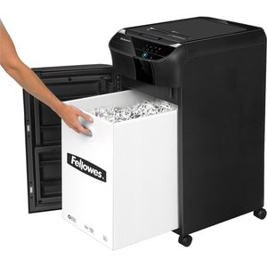 Produktbild für Aktenvernichter Fellowes 100135793 AutoMax 450C, mit Rollen