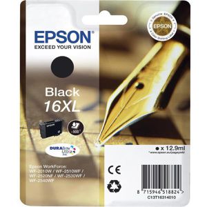 Produktbild für Tinte Epson 16XL C13T1631 Füller, schwarz