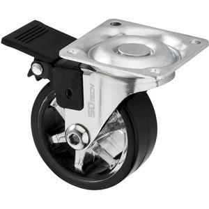Möbelrolle SO-TECH RAPID 129884, mit Anschraubplatte