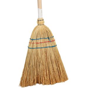 Produktbild für Besen Nölle Reisstrohbesen 5-Naht, 260500