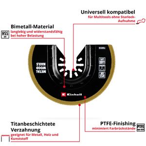 Produktbild für Multifunktionswerkzeug-Zubehör Einhell 708058