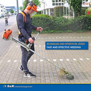 Produktbild für Drahtbürste S&amp;R 135.200.101, Unkrautbürste Ø 200mm