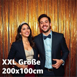 Produktbild für Lametta TK-Gruppe 98426, glatt, gold