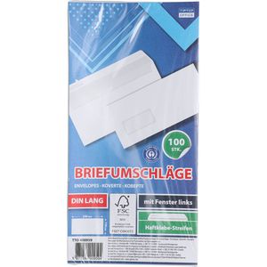 Produktbild für Briefumschläge TipTop-Office weiß, DIN lang