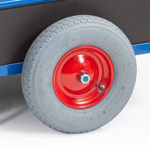 Produktbild für Handwagen Rollcart 14-1281, mit 4 Bordwänden