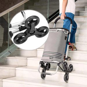 Produktbild für Einkaufstrolley Monzana 109121, grau, klappbar