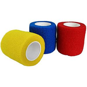 Produktbild für Fixierbinden Figo Haftbandage, farbig sortiert