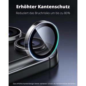 Produktbild für Kamera-Schutz ESR Armorite Kameralinsen, transparent, 3 Stück