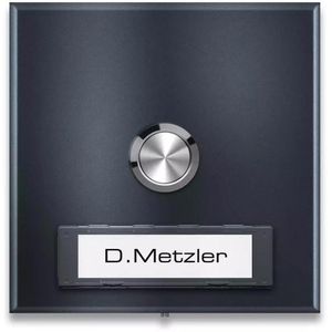 Produktbild für Türklingel Metzler Parisa anthrazit, Funk Sender