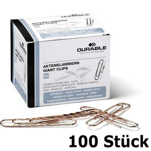 Aktenklammern Durable 1213-24, 77mm