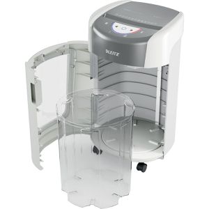 Produktbild für Aktenvernichter Leitz 8358 IQ OptiMax Home Office 225, Rollen
