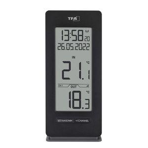 Produktbild für Thermometer TFA 30.3072.01.90, mit LC-Display, digital