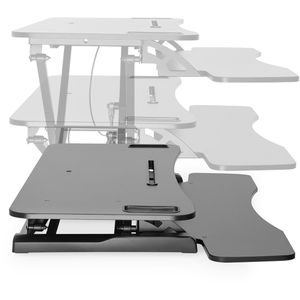 Produktbild für Schreibtischaufsatz Digitus DA-90380-1, schwarz
