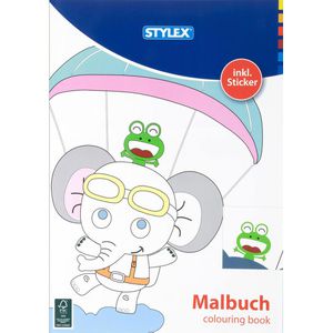 Produktbild für Malbuch Stylex 77159 Malbuch-Sortiment