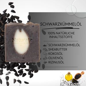 Produktbild für Seife Natural-Cilt handgemachte Naturseife, Schwarzkümmelöl