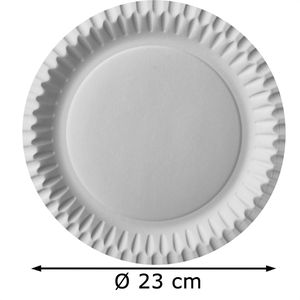 Produktbild für Einwegteller Papstar 90020, Pappe