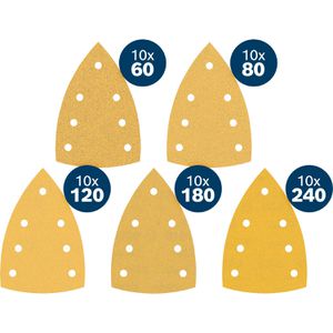 Produktbild für Schleifpapier Bosch Expert C470, Körnung 60-240, Set