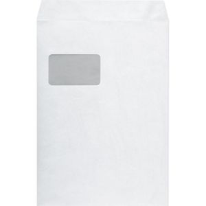 10-5000 Versandtaschen C4 A4 Fenster Haftklebung selbstklebend weiß Umschläge 