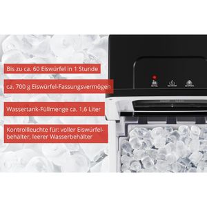 Produktbild für Eiswürfelmaschine Unold Freeze 48935, Kunststoff