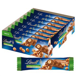 Produktbild für Schokoriegel Lindt Nuss Deluxe Haselnuss Milch