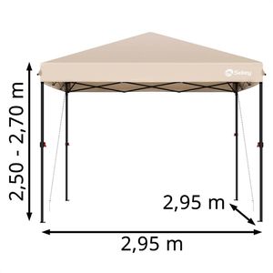 Produktbild für Pavillon Sekey GZ87, creme