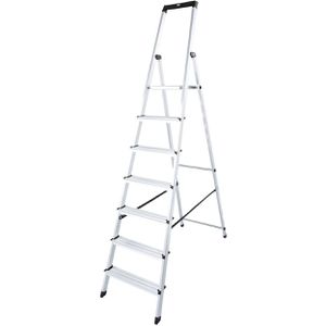 Produktbild für Stehleiter Krause Monto Solidy, 126252, mit Plattform