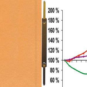 Produktbild für Schnellhefter Falken 80003791, A4, orange