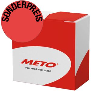 Preisetiketten METO Promoetikett, rot, Ø55mm