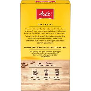 Produktbild für Kaffee Melitta Harmonie, entkoffeiniert