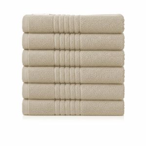 Handtuch Dyckhoff Nature Set, stein, 50 x 100 cm