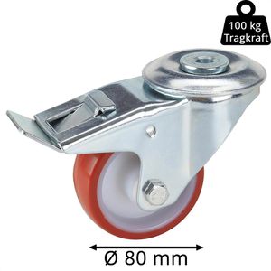 Produktbild für Schwerlastrolle Dörner+Helmer 732546, Lenkrolle