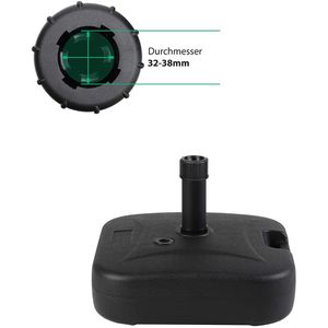 Produktbild für Sonnenschirmständer Sekey 34025, Kunststoff