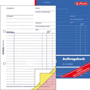 Auftragsbuch Herlitz 103, A5