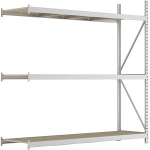 Anbauregal META-Regalbau 20051249, 3 Holzböden