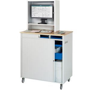 Produktbild für Computerschrank Rau adlatus Modell 2665, lichtgrau