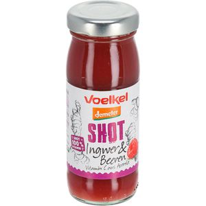Produktbild für Vitamin-Shot Voelkel Ingwer &amp; Beeren mit Vitamin C demeter BIO